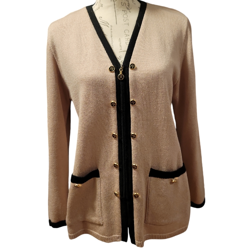 San Remo by Laura Knits cardigan sweater. Size M